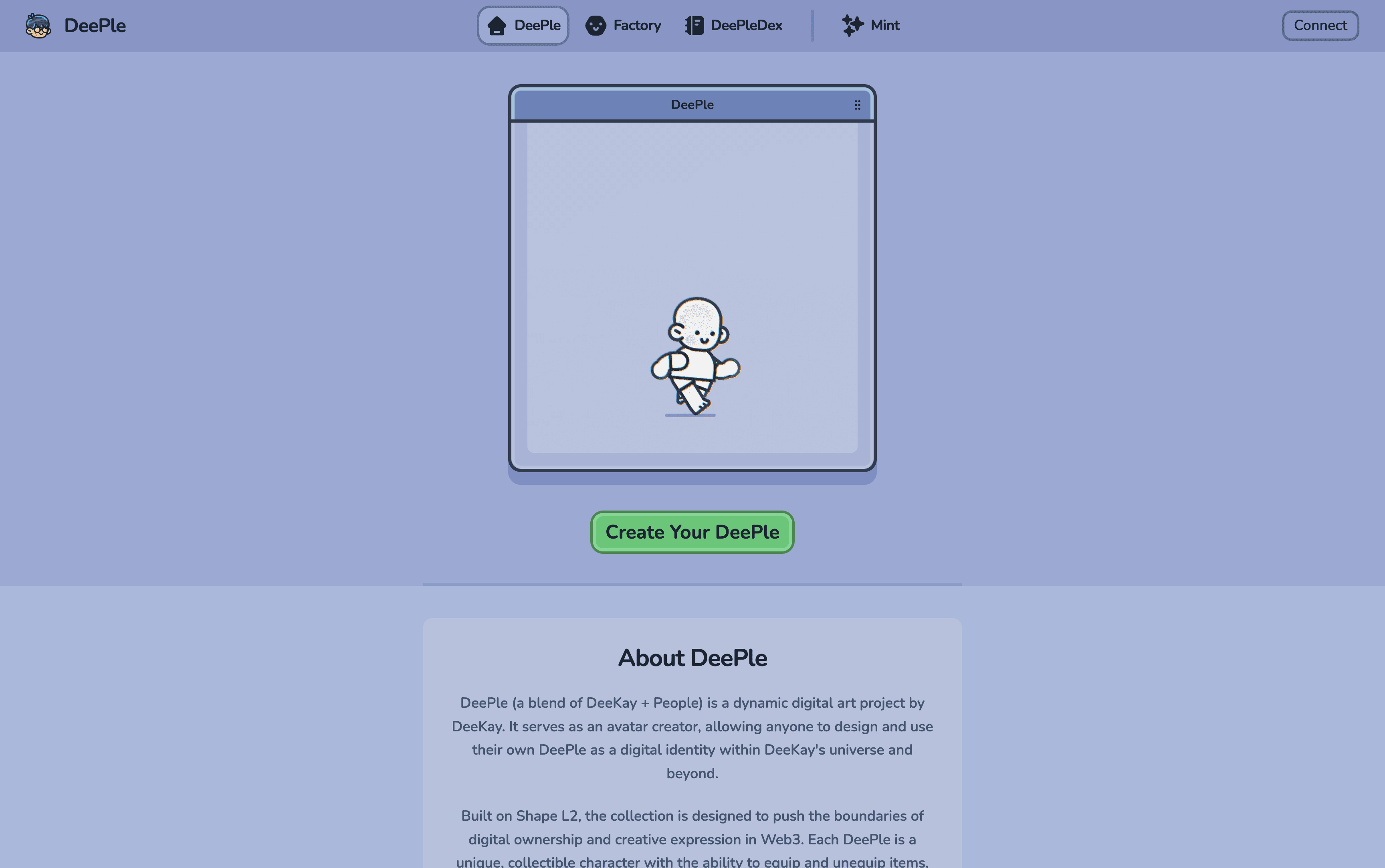 Deeple before redesign 1