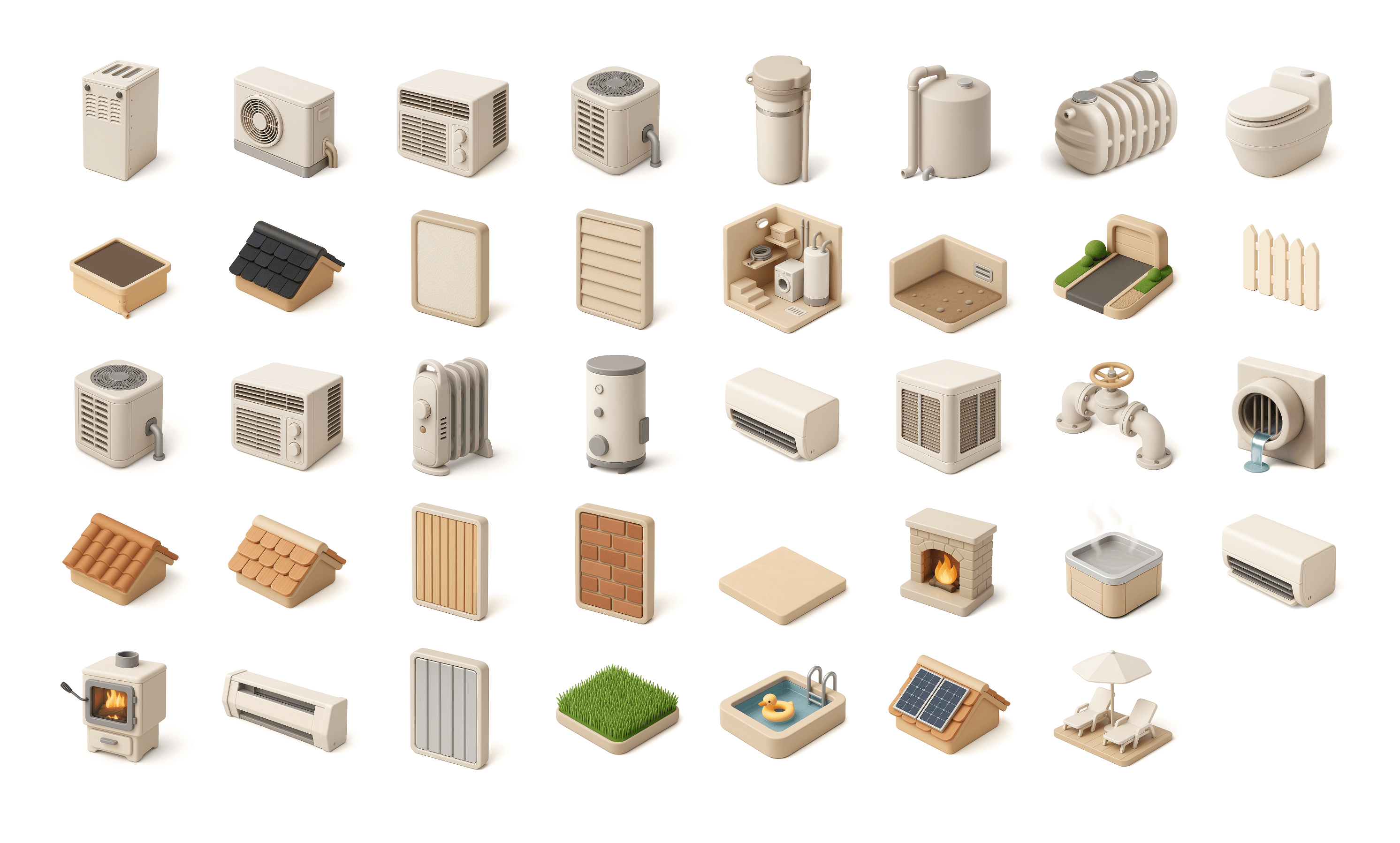 Home system illustrations