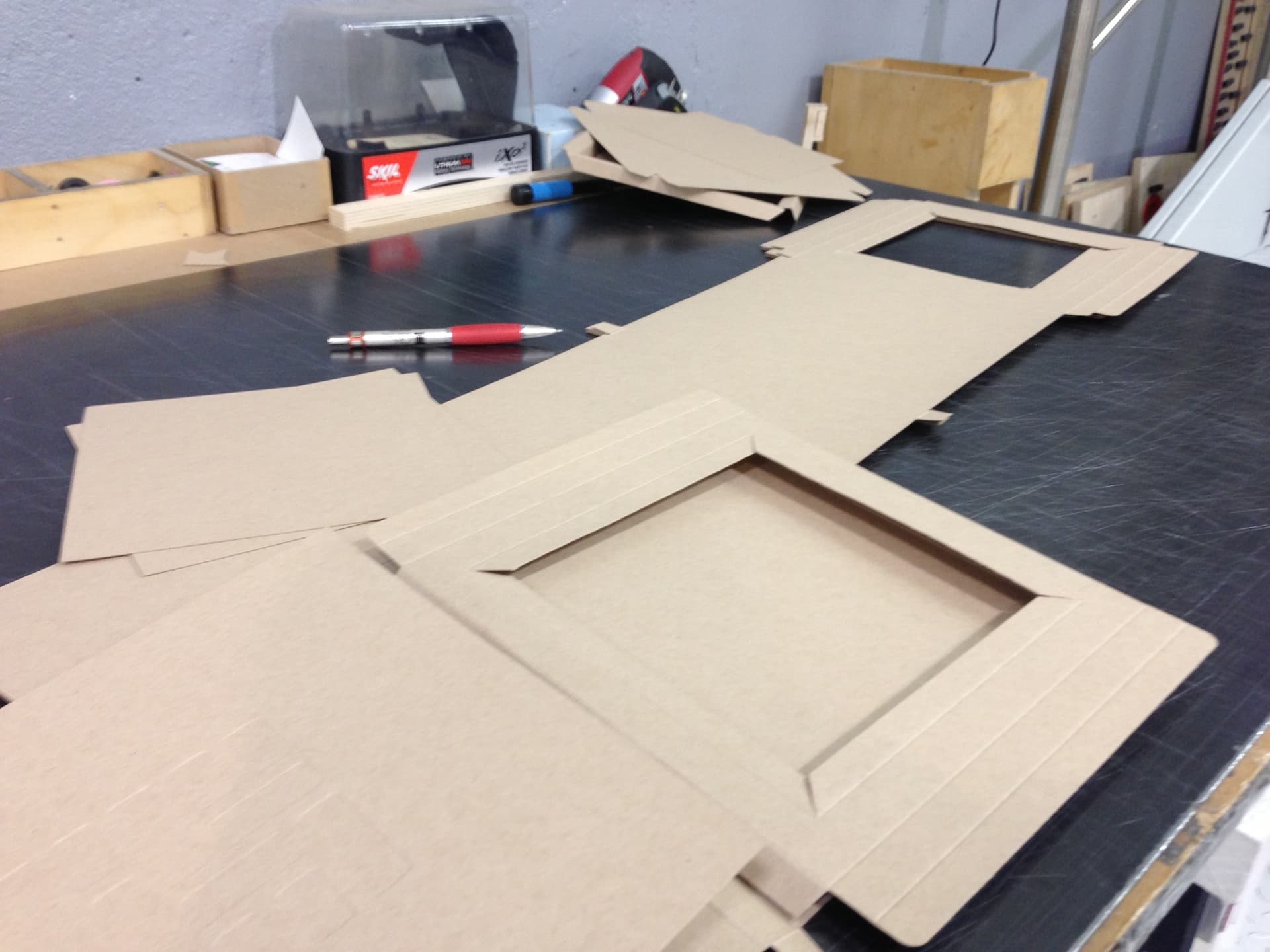 Unfolded Mosaic package prototype