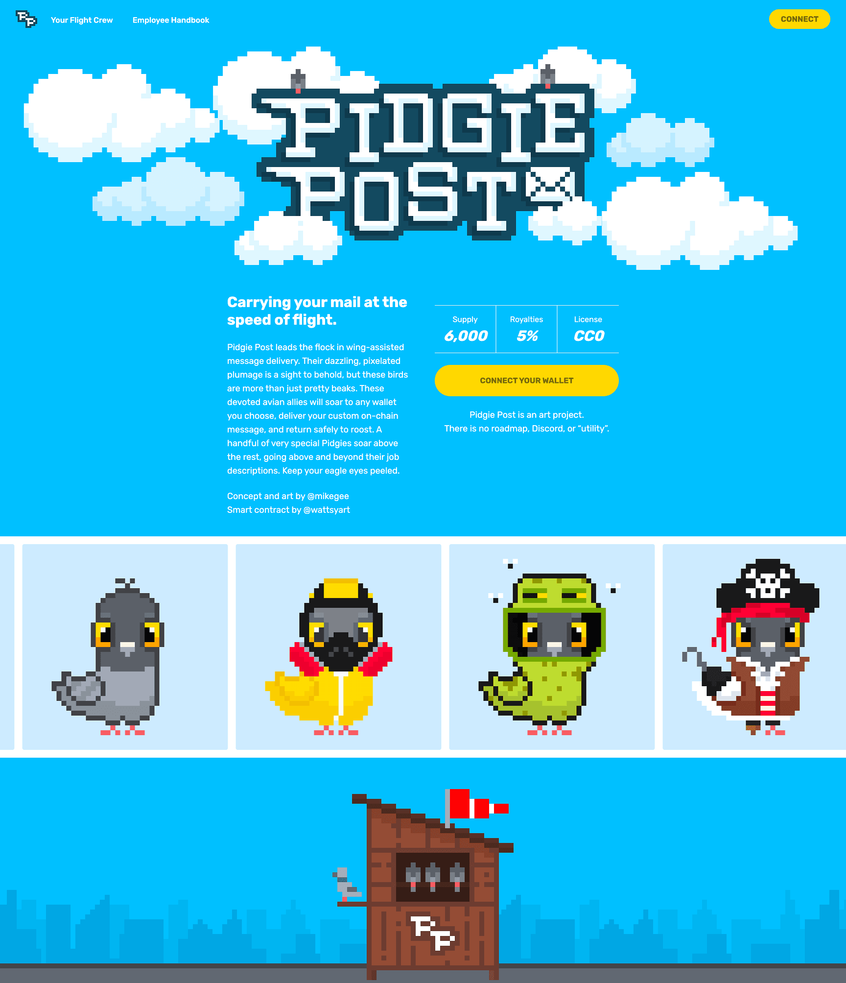 Pidgie Post Homepage